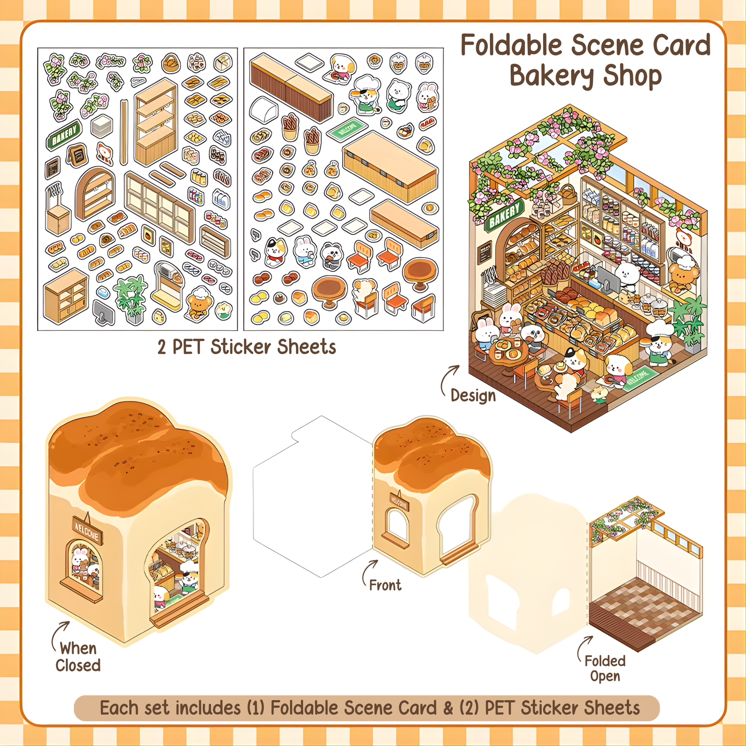 Bakery Shop - Foldable Scene