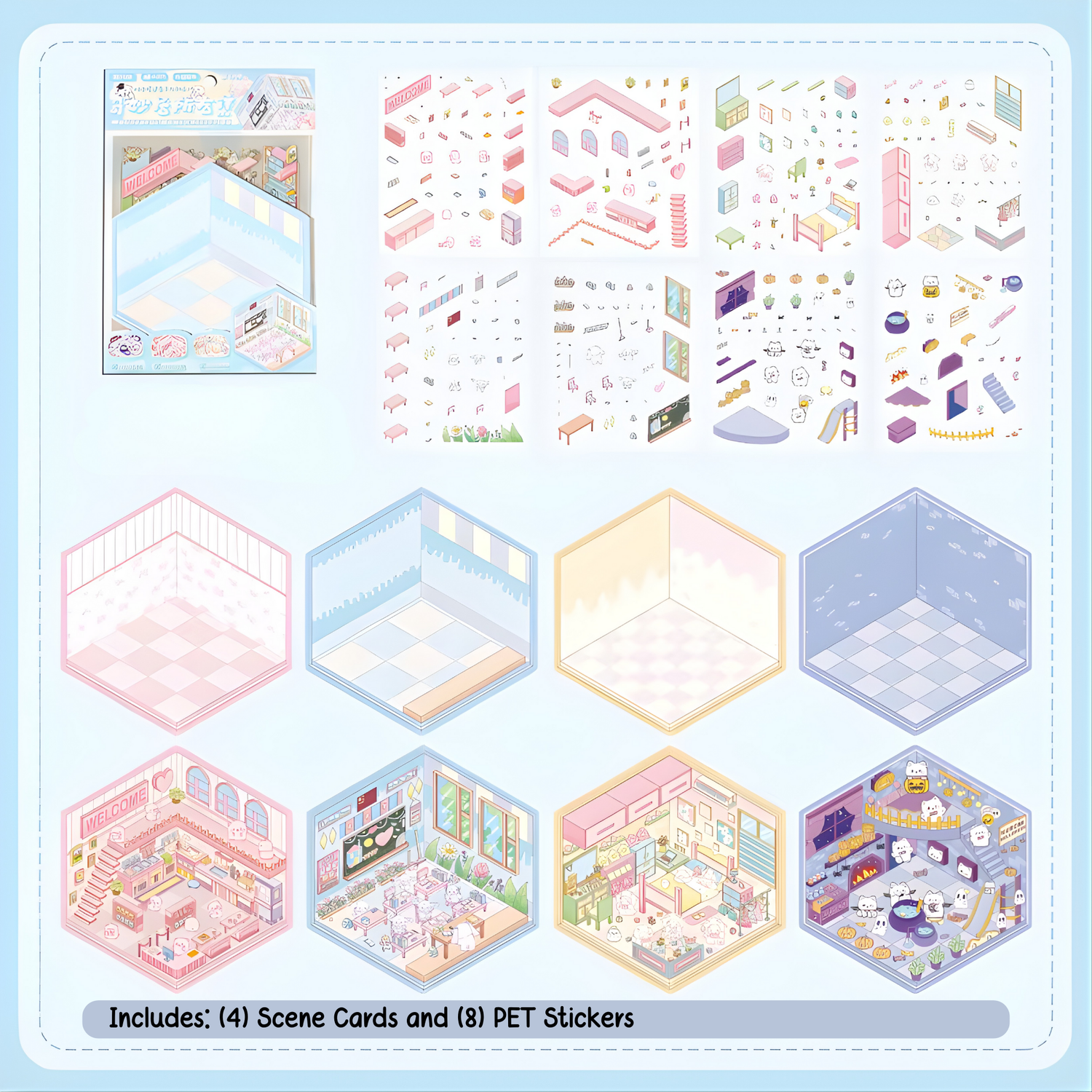 Playhouse Collection B | 4 Different Scenes