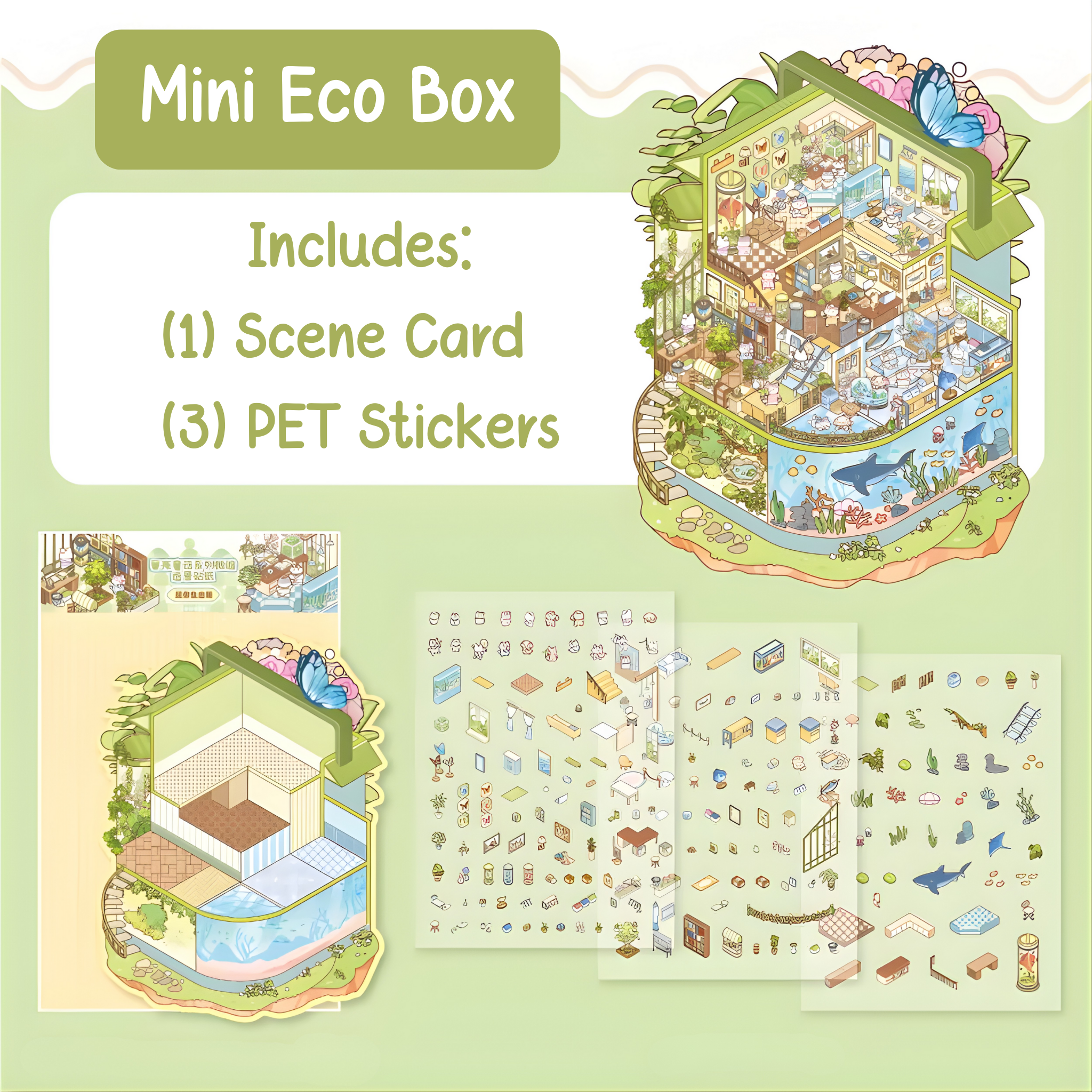 Mini Eco Box – Chibi Sceneries