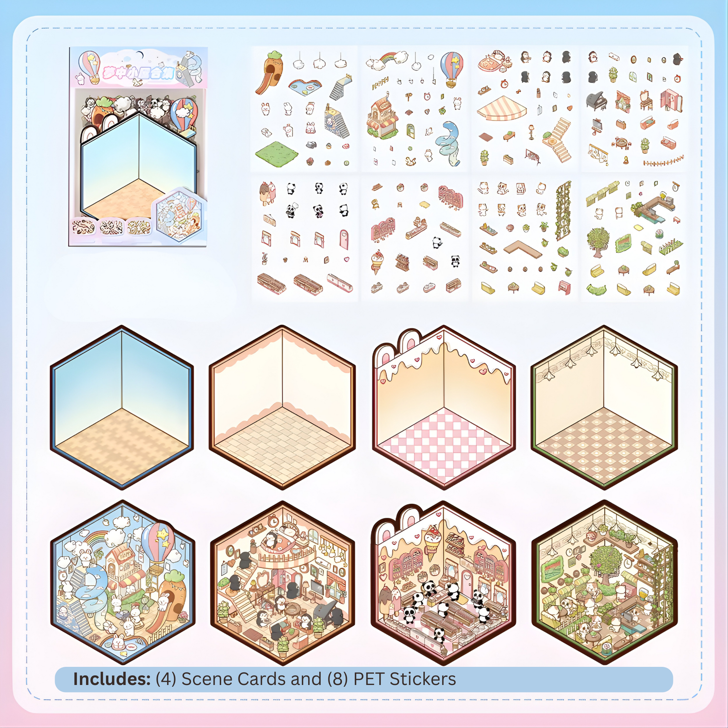 Dream House Collection | 4 Different Scenes