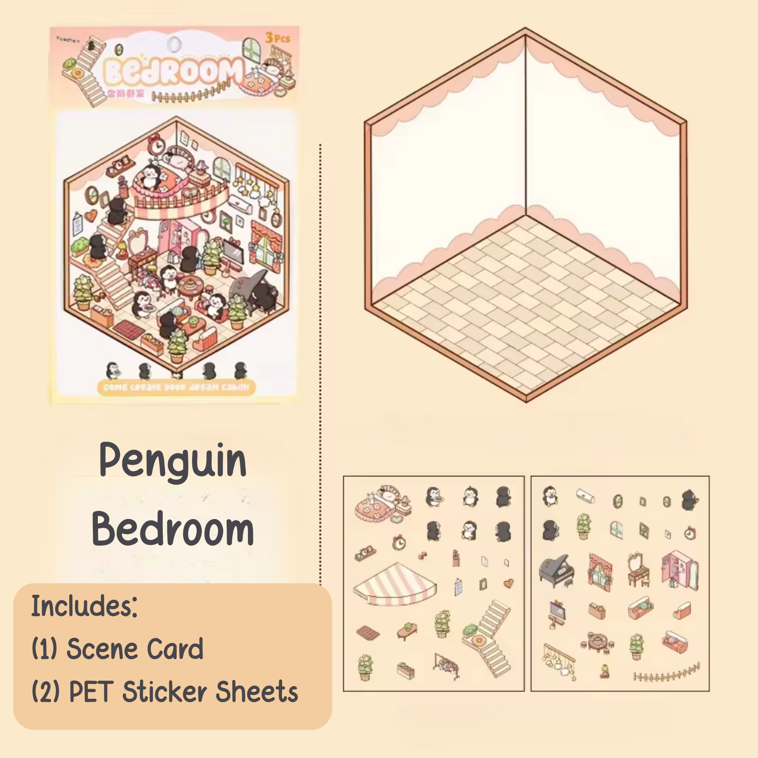 Penguin Bedroom